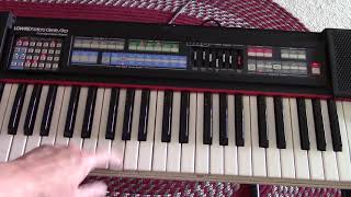Video thumbnail for 1986 Lowrey V-600 Micro Genie Pro PCM Digital Stereo Rhythm Keyboard JVC KB-800 by keyboard resource