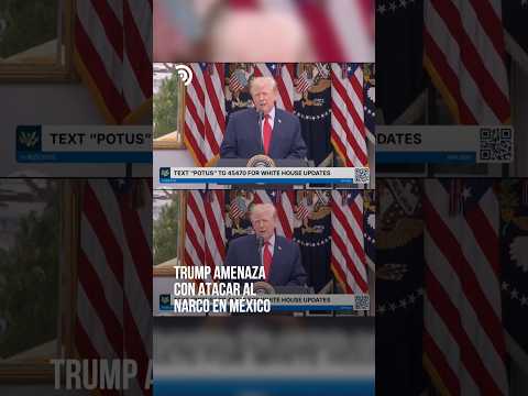 “Los cárteles controlan México”: Trump vuelve a lanzar críticas al gobierno mexicano 🇲🇽🇺🇸