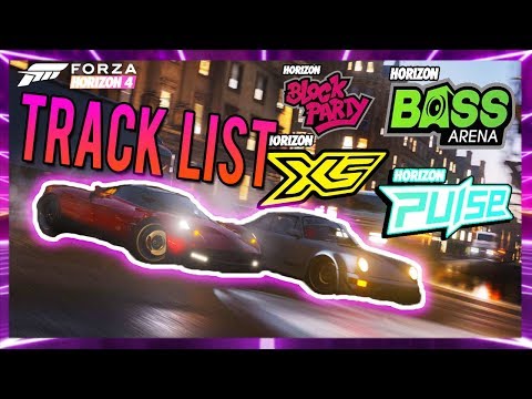 Forza Horizon 4 FULL SOUNDTRACK//BASS ARENA, PULSE + MORE