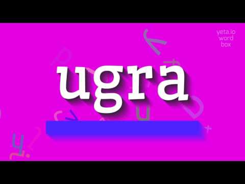 How to say "ugra"! (High Quality Voices)