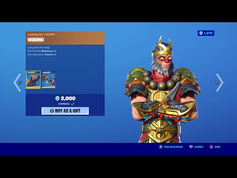 !!! MY MAN WUKONG IS BACK !!! Fortnite Item Shop September 13 2020 #FAZE5