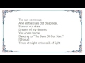 Cowboy Junkies - The Stars of Our Stars Lyrics