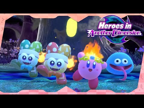 Heroes in Another Dimension: Dimension 1 (All Hearts) | Kirby Star Allies ᴴᴰ