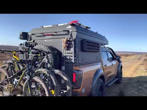 Yorkshire Dales - Navara Tekna with bike rack