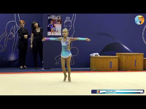Ionașcu Sonia  C S S  nr 1 Timisoara  C N  de Junioare IV la Gimnastică ritmică   Ploiesti 2023  Jun