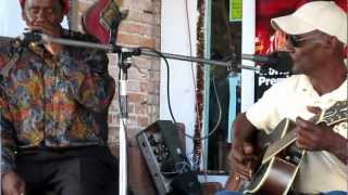 Jimmy Duck Holmes (Guitar) and Terry Harmonica Bean
