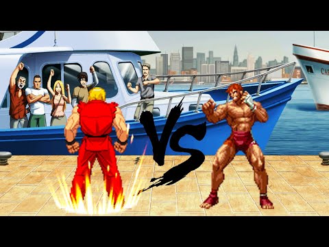 [KOF Mugen] Ken Vs. Baki