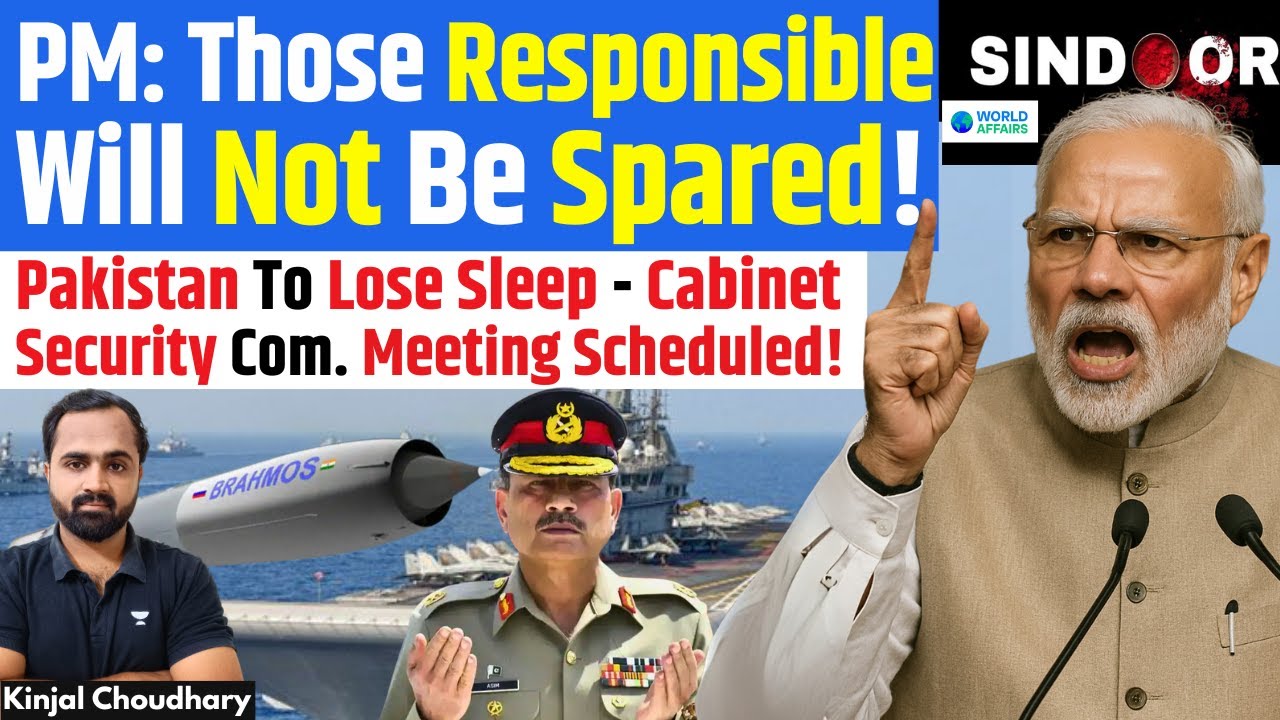 Op Sindoor 2.0? PM Modi Warns Delhi Blast Conspirators! Cabinet Security Meet Eyes Pakistan! Kinjal