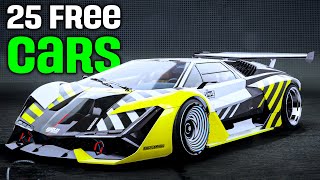 NFS Unbound - ALL 25 FREE REWARD CARS! (How to Unlock)