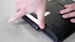 Notebooks - How to Remove and Replace the Optical Drive