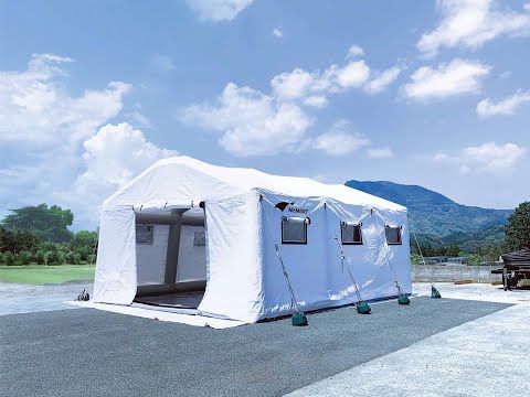 Membry　Air　ｼｪﾙﾀｰ組立   医療用仮設エアーテント