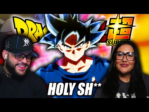 GIRLFRIEND'S REACTION TO ULTRA INSTINCT GOKU FOR THE FIRST TIME!