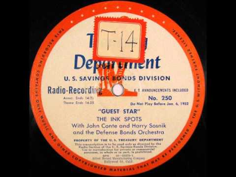 The Ink Spots featured on Treasury Dept 'Guest Star' Radio Program - 1952
