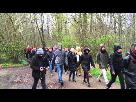 Demonstration Padborg Kruså
