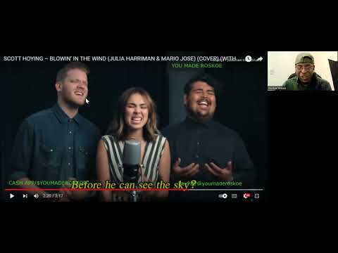 Scott Hoying, Julia Harriman & Mario Jose - Blowin' In The Wind (Bob Dylan cover) #scotthoying