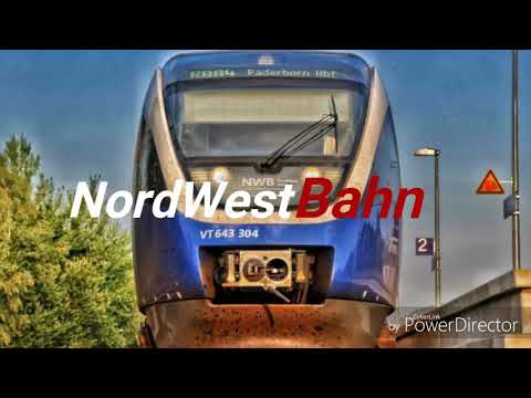 RB89 Ems-Börd-Bahn Haltepunkte von Hamm nach Warburg