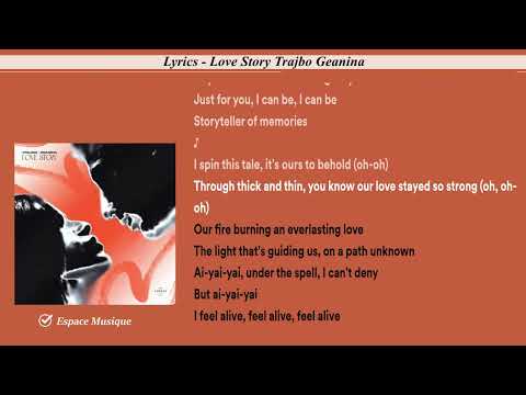 Lyrics   Love Story Trajbo Geanina