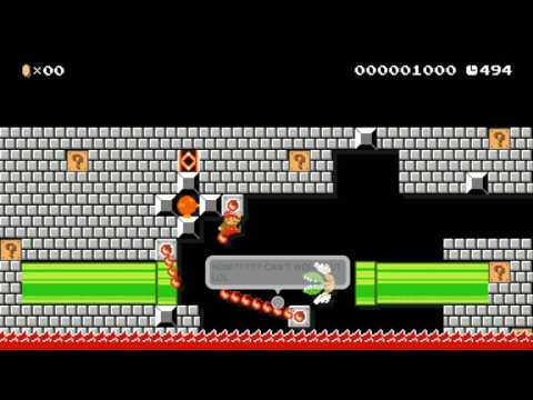 Creeper's Mini Dungeon by Дтıας ƒтщ! ~ WORLD RECORD! - SUPER MARIO MAKER - NO COMMENTARY 1AU