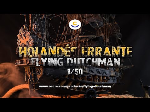 Barco Pirata el Holandés Errante 🏴‍☠️ - Paso a paso 19 | OcCre