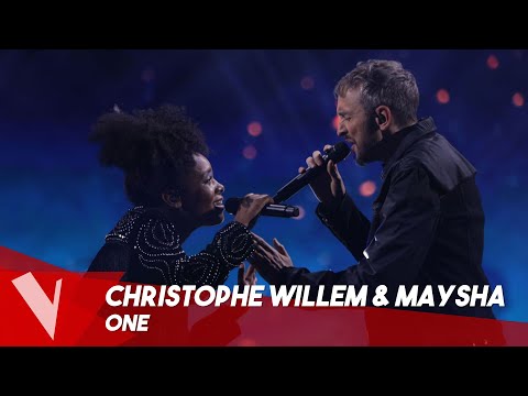U2 ft Mary J Blige – 'One' ● Christophe Willem + Maysha | Lives | The Voice Belgique Saison 10