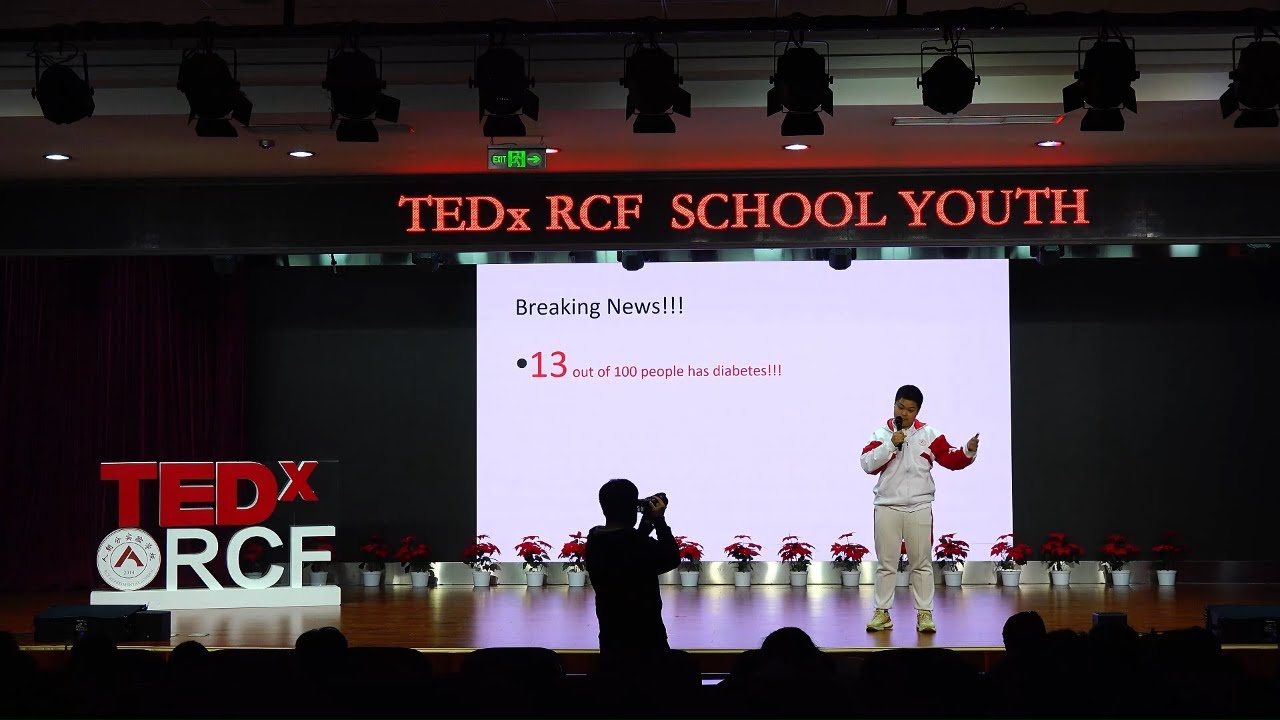 Watch out for diabetes | Sebastian Zhou | TEDxRCF School Youth