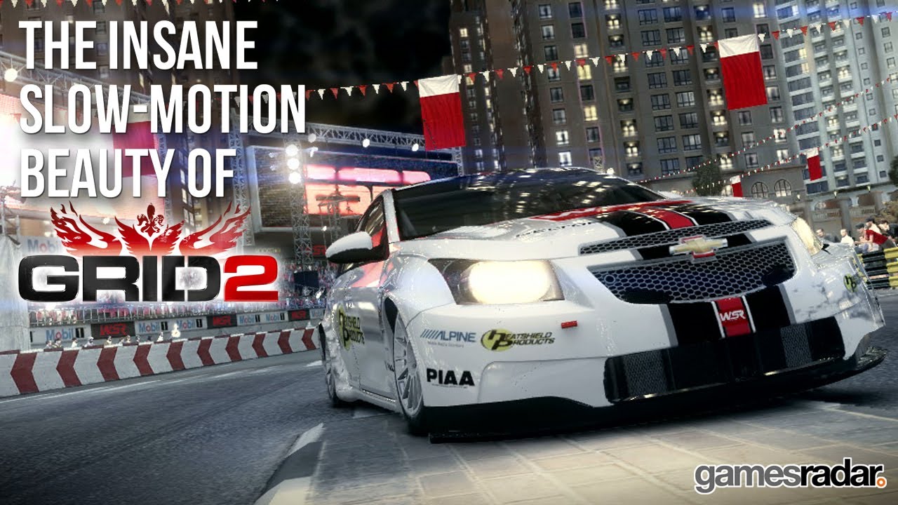 The insane slow-motion beauty of GRID 2 (Xbox 360 version) - YouTube