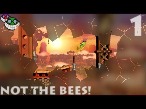 Sunday Random: Yooka-Laylee and the Impossible Lair Part 1: Not the Bees!