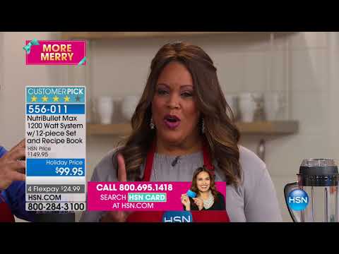 HSN | As Seen On TV Gifts featuring Nutribulllet 11.14.2017 - 02 AM