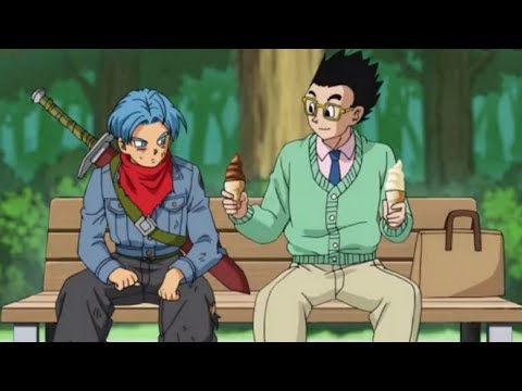 Future trunks meets adult Gohan for the first time