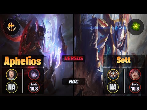 Zven APHELIOS (ADC) [Conqueror] VS SETT - Challenger NA Patch 10.8