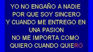 El Gran Combo De Puerto Rico - A Mi manera (Karaoke)