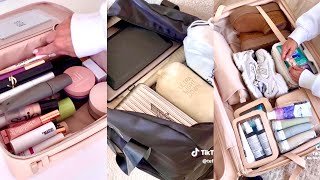 Travel Bag Packing Organizing TikTok Compilation