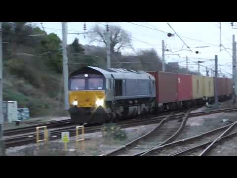 66305 4s57 Hams Hall GBRf - Mossend Euroterminal GBRf, Sat. 26th November 2022