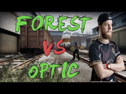 CSGO: POV NiP f0rest vs OpTic (33/18) train @ ELEAGUE Season 1