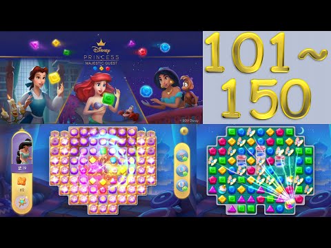Disney Princess Majestic Quest #7 101~150 Walkthrough