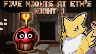 ZIKO PLAYS : Five Nights At Eths Night 1  Made By 