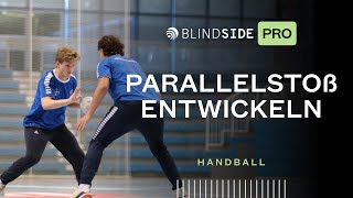 Handball - Parallelstoß Entwickeln