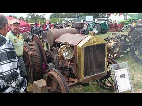 Start eines Hanomag WD 26 Schlepper,  Baujahr 1922😊