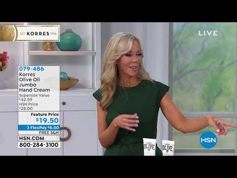 Korres 6,76 fl. oz. Olive Oil Blossom Hand- und Nagelcreme …