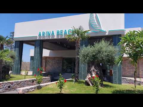 Arina Beach Resort Griechenland Kreta 18. Juli 2022 kleiner Rundgang