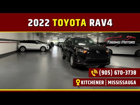 2022 Toyota RAV4 Black | Used Toyota For Sale in Mississauga, ON