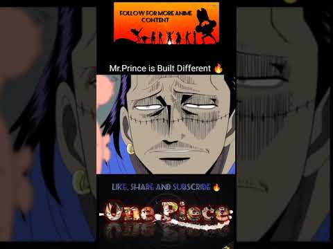 Mr. Prince Is Built Different 🔥 #shorts #onepiece #anime #sanji