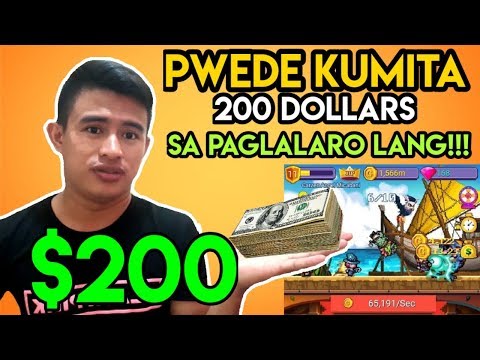 PAANO KUMITA NG $200 DOLLARS SA PAGLALARO LANG NG BAGONG APPLICATION! Video