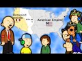 Caillou Becomes President Starts WW3 Forms American Empire Grounded