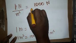kN/m2 to N/mm2