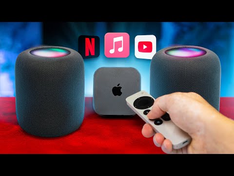 Cómo configurar el audio del Home Theater con HomePod y <a href=