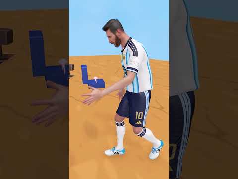 Messi saves Ronaldo from the graveyard #3danimation #comedy