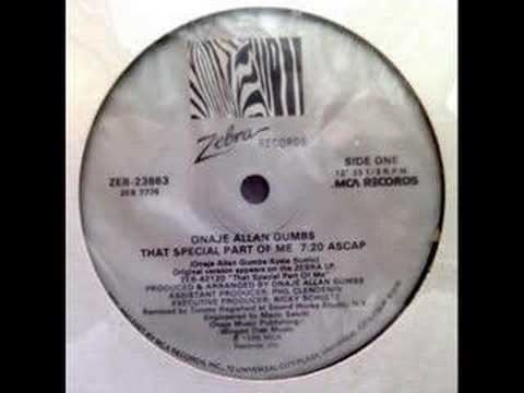 ONAJE ALLAN GUMBS - THAT SPECIAL PART OF ME (12