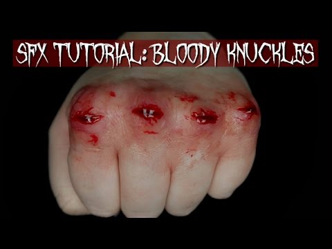 Bloody Knuckles SFX | Special FX Tutorial Video