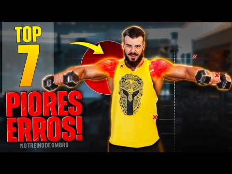 TOP 7 ERROS mais comuns no TREINO DE OMBRO (PARE AGORA!)